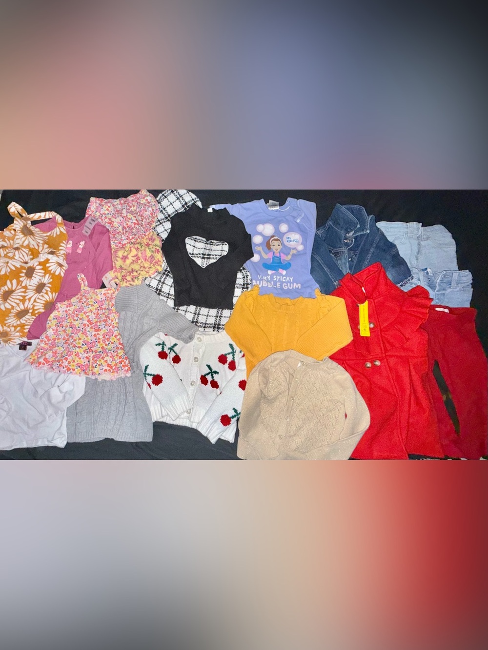 Baby Girl Clothes Lot 12-18 months 17pc